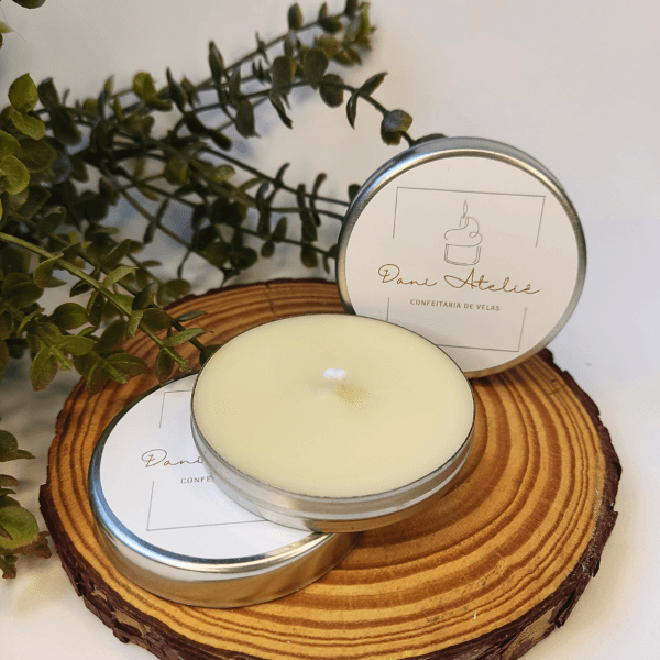 Lembrancinha Vela Aromática na Latinha 20g