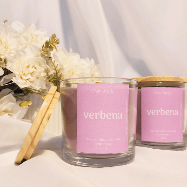 Vela Aromática Verbena