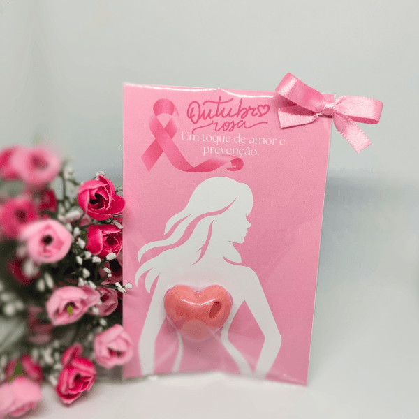 Cartilha Mini Coração -  Um toque de amor e prevenção.