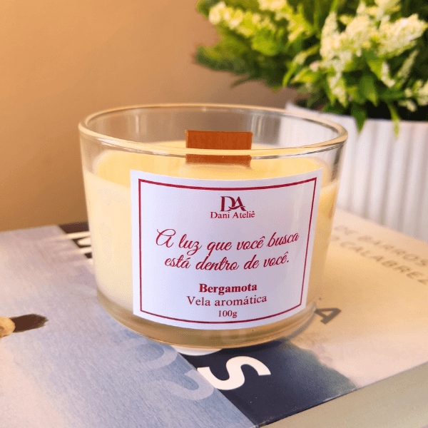 Vela Bergamota 100g