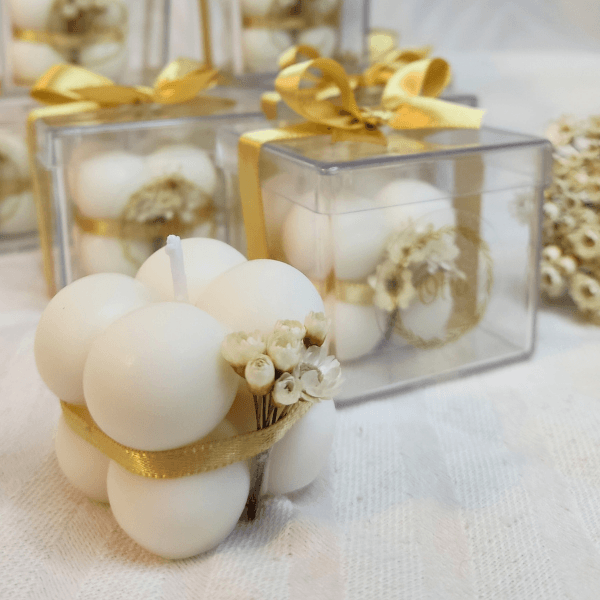 Lembrancinha Mini Vela Aromática Bublle 30g
